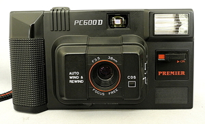 PREMIER PC600 38ｍｍ f3.8　動作品　昭和レトロ　フィルムカメラ　中古　