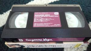 SUZANNE VEGA / LIVE AT THE ROYAL ALBERT HALL スザンヌ・ヴェガ 初期VHS