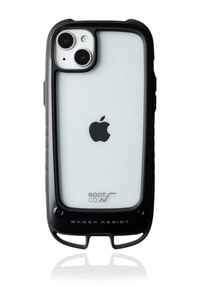 【ROOT CO.】[iPhone14Plus専用]GRAVITY Shock Resist Case +Hold.(ブラック)(H19)