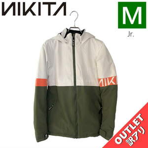 【OUTLET】 NIKITA GIRLS LINDAN JACKET FATIGUE Mサイズ キッズ スノーボード スキー ウェア アウトレット