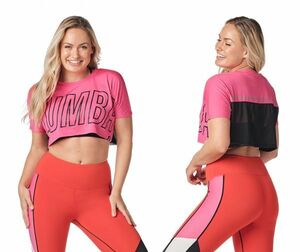 【新品】Zumba　ズンバウェア　Tシャツ　Mサイズ　　Z1T02717