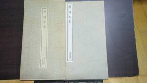 書跡名品叢刊　漢　文集　二玄社　1985年　