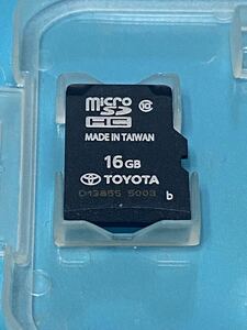 トヨタ純正ナビ NSZT-W66T 2016秋 地図データ microSD SDカード