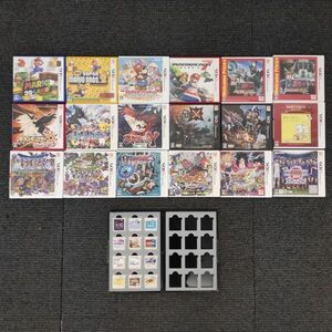 A612-△ Nintendo 任天堂 ニンテンドー 3DS ソフト 30点 セット まとめ マリオ ポケモン ドラクエ モンスターハンター 他