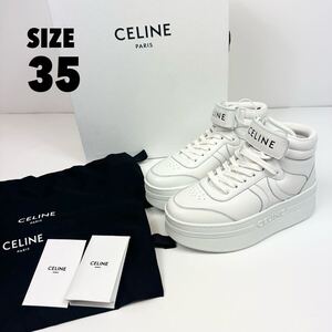 新品100%本物 【35】CELINE 厚底 スニーカー セリーヌ