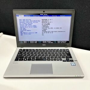 @XY1622 秋葉原万世商会 1台限定 BIOSのみ確認 NEC VersaPro VJ245B-U Core-i5-6300U/メモリ無し/ハード無し/13.3型/カメラ/無線