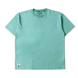 新品 DESCENDANT ディセンダント Tシャツ サイズ:2 23SS ヴィンテージ加工スパイホップ クルーネック 半袖Tシャツ SPYHOP グリーン