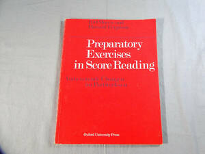 o) 教本 Preparatory Exercises in Score Reading ※捺印あり[1]8002