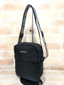 Supreme シュプリーム cordura shoulder bag ブラック 111409651