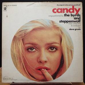 【ST014】THE BYRDS And STEPPENWOLF,DAVE GRUSIN 「Candy : OST」, 68 US Original　★サウンドトラック/サイケデリック・ロック
