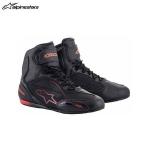 アルパインスターズ FASTER-3 DRYSTAR シューズ 1030 BLACK RED FLUO[US9/26.5cm] ALP8059175405907