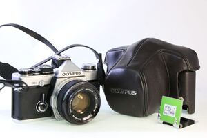 【同梱歓迎】【動作保証・点検済】良品■OLYMPUSE OM-2+F.ZUIKO F1.8 50mm■シャッター全速・露出計完動・プリズム腐食なし■12197