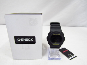 未使用 G-SHOCK ジーショック DW-5700BBM-1JF 20気圧防水 ELバックライト 平均月差：±15秒 未使用品★140482