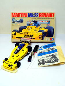 TAMIYA MARTINI Mk.22 RENAULT タミヤ マルティニ ルノー F-2　RC 1/10 FRPシャーシ 540モーター　当時物　 