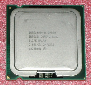 4コアCPU　Core2 Quad Q9550S　SLGAE　LGA775