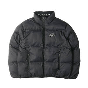 Supreme シュプリーム ジャケット サイズ:L 21SS NIKE スネークロゴ リバーシブル パフィー 中綿ジャケット (Reversible Puffy Jacket)