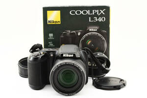 3353 【良品】 Nikon coolpix 28X L340 Digital camera ニコン コンパクトデジタルカメラ 0224