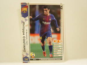 ■ WCCF 2017-2018 EXTRA 白 フィリペ・コウチーニョ　Philippe Coutinho 1992 Brazil　FC Barcelona 17-18 Extra Card