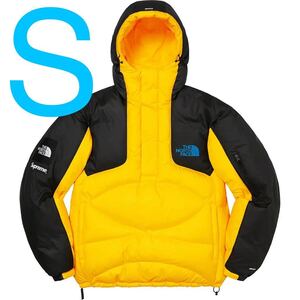 Supreme North Face 800Fill Half Zip Hooded Pullover Yellow シュプリーム ノースフェイス ハーフジップ フーディー ダウン ジャケット