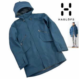 定価9.8万+税 美品 HAGLOFS ホグロフス LIMA JACKET 100周年記念 19FOURTEEN サイズXS(メンズ) ブルー 袖先に若干の汚れ有 goretex A3079