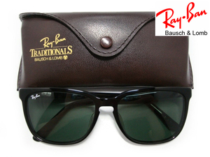 Vintage B&L RayBan TRADITIONALS CLINTON G15ボシュロムBLクリントン エボニ ブラックUSAアメリカ あぶない刑事 舘ひろし着用サングラス黒