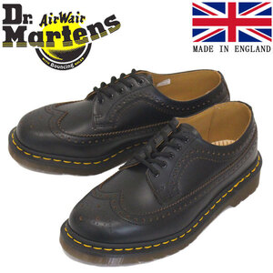 Dr.Martens (ドクターマーチン) 22853001 VINTAGE 3989 BROGUE SHOE 5EYE ヴィンテージ ブローグ レザーシューズ BLACK イングランド製 UK5