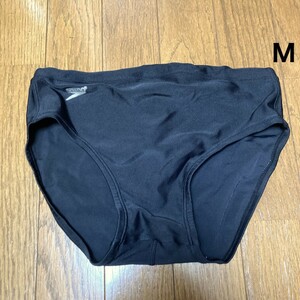 C774スピード♪ストレッチ♪シンプルブラックの男子競泳水着♪アンダーやコレクションやトレーニングにも♪サイズM