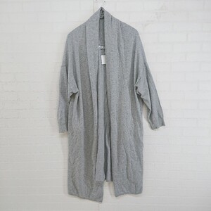 ◇ Sonny Label URBAN RESEARCH フーディー ロング丈 長袖 ニット カーディガン サイズF グレー系 レディース P