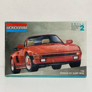 【未組立品】MONOGRAM モノグラム 1/24スケール PORSCHE 911 SLANT NOSE ポルシェ プラモデル キット 現状品