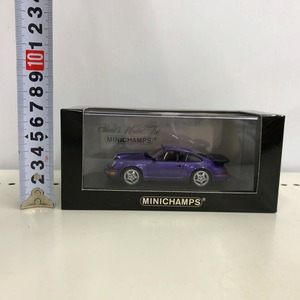 ミニチャンプス MINICHAMPS 1/43 Porsche 911 turbo 1990(パープルメタリック) 430069107