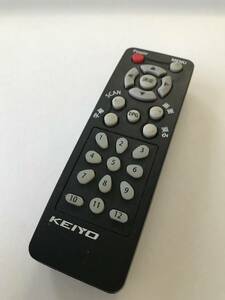 KEIYO 慶洋 地デジチューナー リモコン（AN-T004 AN-T006 AN-T008）ワンセグ フルセグ デジタルテレビ ケイヨー 2107223