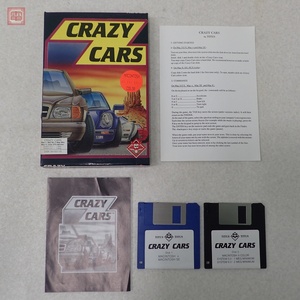 動作保証品 Macintosh 3.5インチFD CRAZY CARS TITUS マッキントッシュ アップル 箱説付【10