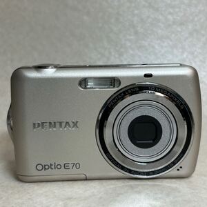 6-16） PENTAX Optio E70 ペンタックス コンパクトデジタルカメラ 