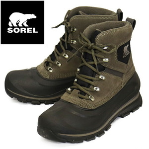 SOREL (ソレル) NM5081 バクストンレース ブーツ ウォータープルーフ メンズ 245MAJOR SRL139 US9.5-約27.5cm