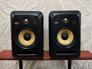 【中古美品】KRK V8S4 ニアフィールドモニタースピーカー　ペア 