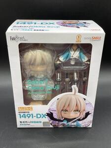 ★【同梱不可】未開封品 ねんどろいど 1491-DX Fate/Grand Order セイバー/沖田総司 霊基再臨Ver.