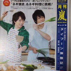 嵐 ARASHI 櫻井翔 相葉雅紀★月刊ザテレビジョン 2011/6月号 切り抜き5P