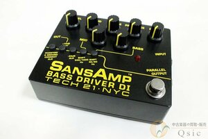 [良品] Tech 21 SANSAMP BASS DRIVER DI V2 ミドルやベースの帯域がコントロール可能に！ [VK341]