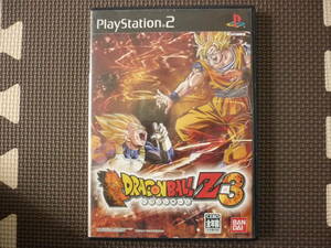 　PlayStation2 DRAGONBALLZ　3　ドラゴンボールZ　3　BANDAI　バンダイ　送料180円