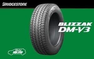 送料無料 新品 個人宅不可・営業所留不可 BRIDGESTONE DM-V3 DMV3 ブリヂストン ディーエムブイ3 175/80R15 90Q 4本価格