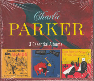 ◆新品・送料無料◆チャーリー・パーカー/3 ALBUMS/ジャム・セッション、SOUTH OF THE BORDER 他 3枚組 紙ジャケット Import p1194