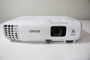 F5807【動作補償つき】EPSON 高輝度液晶プロジェクター EB-S03 使用時間 明るさ高169H/低11H リモコン付き