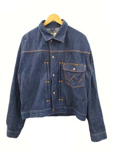 ラングラー WRANGLER 90s 10MJ デニムジャケット ジージャン 1stタイプ 復刻 濃紺 L メンズ