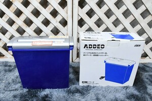 PL4CK37d アディオ ADDEO パーソナルシュレッダー AD-1 オートスイッチ付 A4サイズ 4枚同時カット コンパクト 動作確認済み