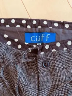 CUFF チェックパンツ　レディース