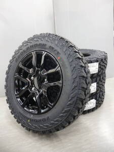 ヨコハマジオランダーM/T★185/85R16ゴツゴツタイヤセット★スズキ　ジムニーリフトアップ・カスタムジムニー★JA11 JA12 JB23 JB64★　G