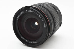 ★良品★ SIGMA シグマ AF 18-200mm F3.5-6.3 DC For Canon キヤノン用 望遠ズームレンズ #2008