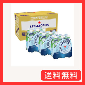 サンペレグリノ (S.PELLEGRINO) 炭酸水 PET 500ml [直輸入品] × 18本