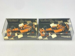 ミニチャンプス 1/43 ORANGEARROWS A23 RedBull 21 オレンジ×ブラック 400020021 など ミニカー まとめて [19-9327]