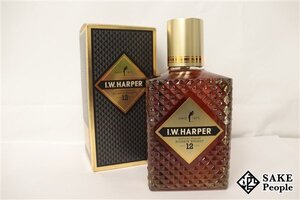 ◇1円～ IWハーパー 12年 750ml 43% 箱付き バーボン アメリカ